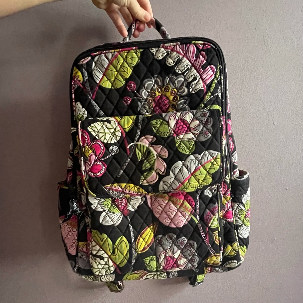 Floral Vera Bradley backpack